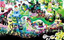 ホラグチカヨ　イラスト