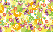 ホラグチカヨ　イラスト　footmark　イエロー