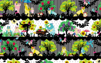 ホラグチカヨ　イラスト　harvestfestival　ブラック