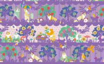 ホラグチカヨ　イラスト　harvestfestival　パープル