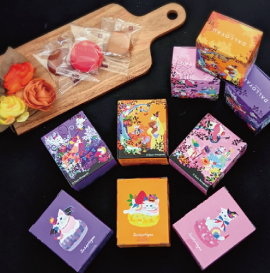 �_�����C���@DALLOYAU �z���O�`�J���@kayohoraguhci �R���{���[�V�����@����p�b�P�[�W�@�}�J�����@�n���E�B��