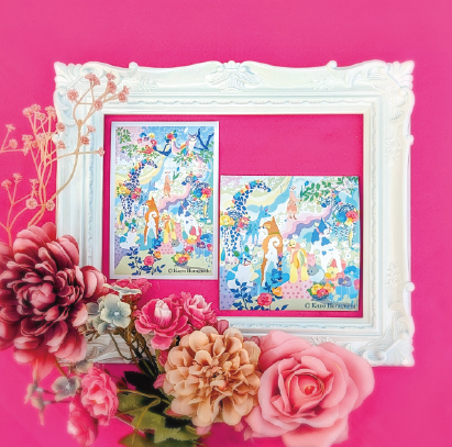 �z���O�`�J���@Kayo horaguchi �C���X�g�@�|�X�g�J�[�h�@�X�N�G�A�V�[���@�t�@�~�}�v�����g